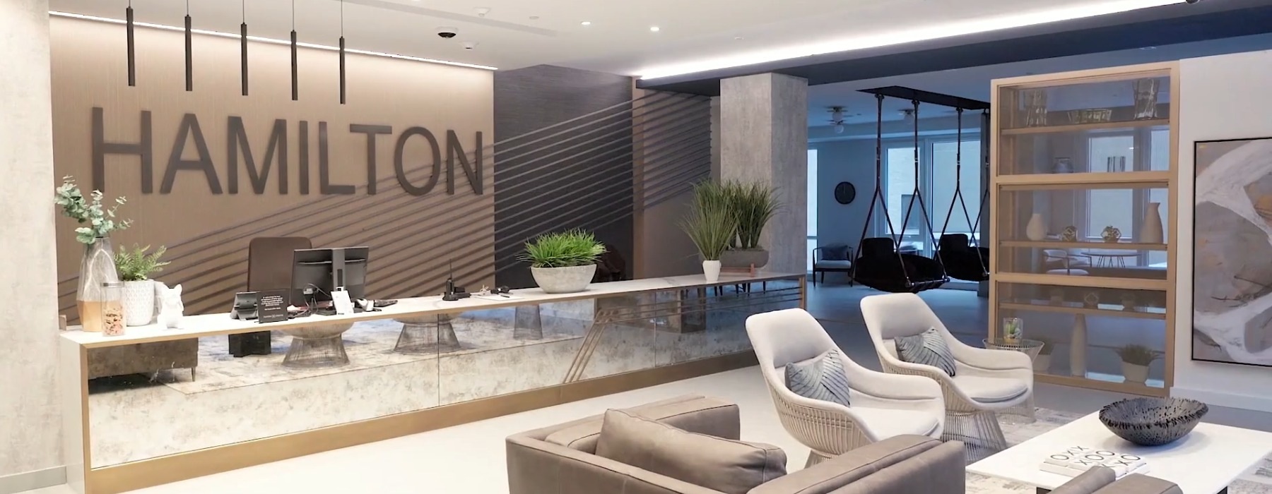 lobby with sitting areas