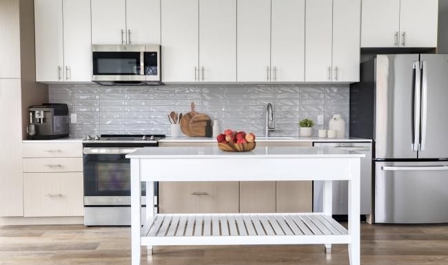 Beautiful kitchens with designer finishes a kitchen with white cabinets